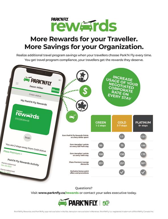 Flyer that describes a rewards program 