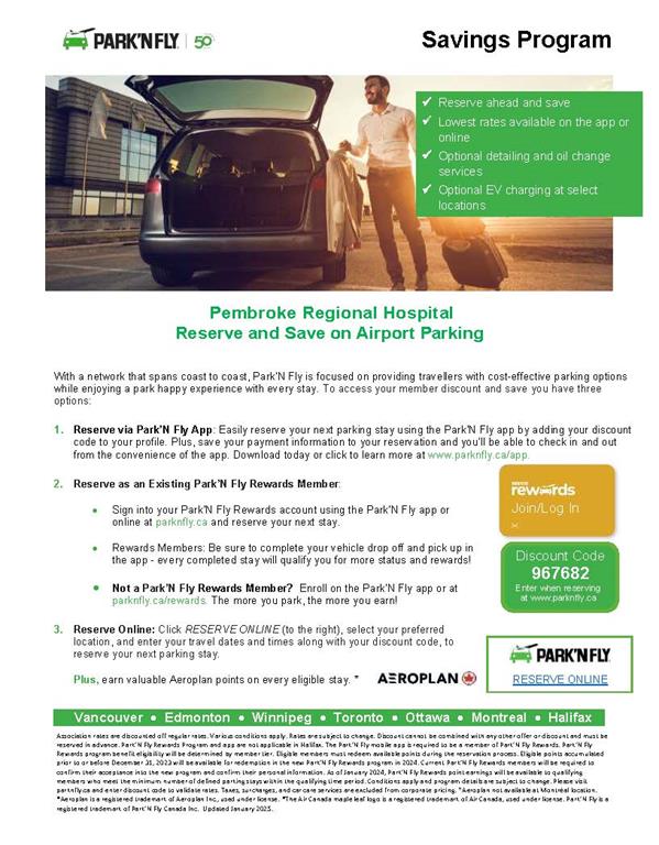 ad with instructions and discount code 