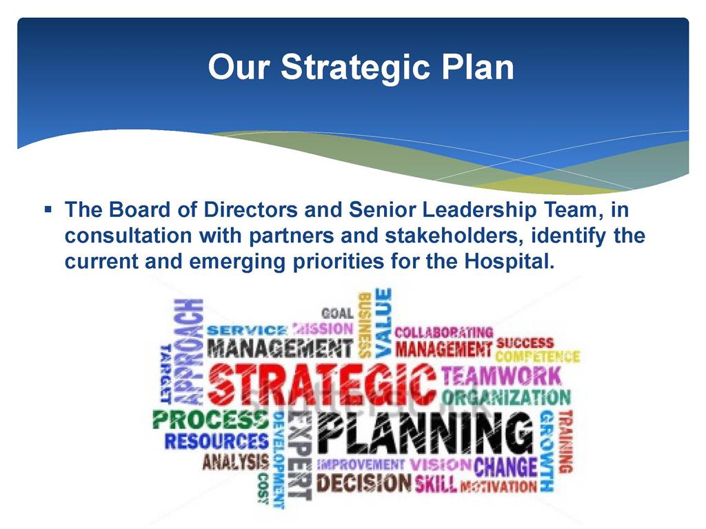 key features of a strategic plan 